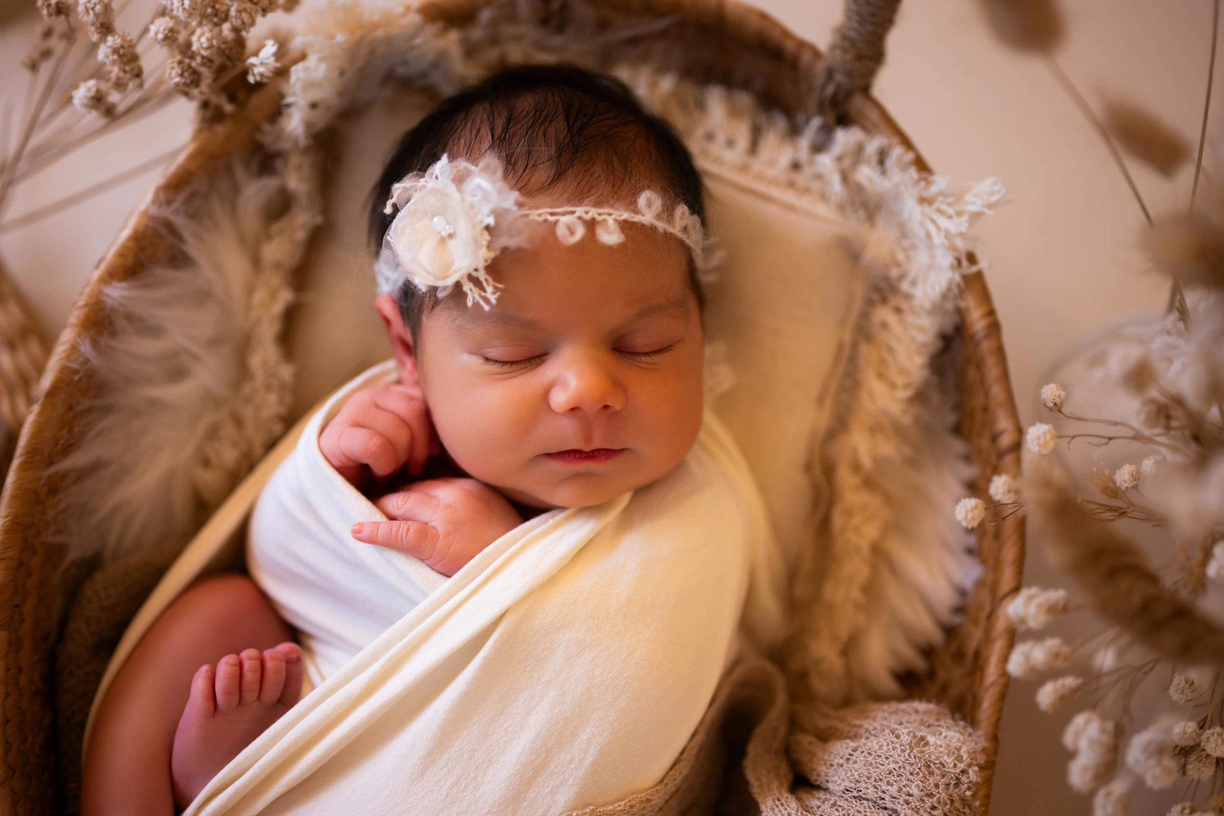 Newborn schlafend